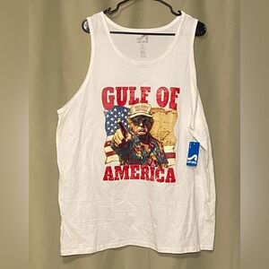 Surf Style Gulf Of America Donald Trump Make America Great Again Tank Top XXL